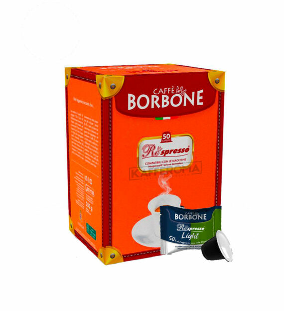 50 Capsule Borbone Respresso Miscela Light - Compatibile Nespresso