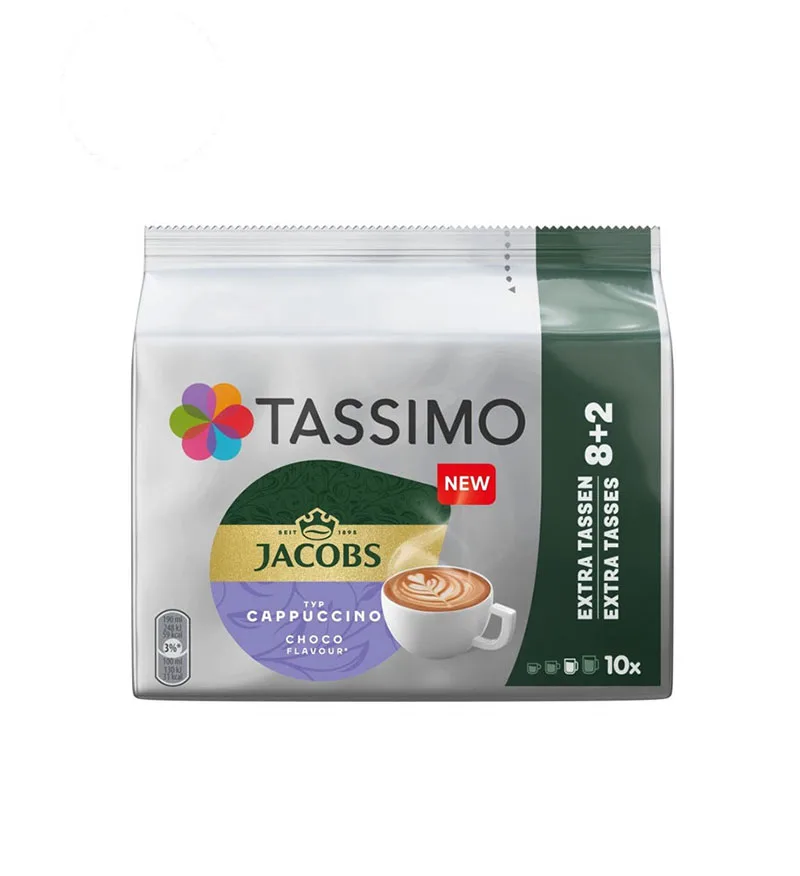 8+2 Capsule Tassimo Jacobs Cappucino Choco