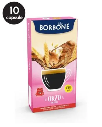 10 Capsule Borbone Orz Solubil – Compatibile Nespresso