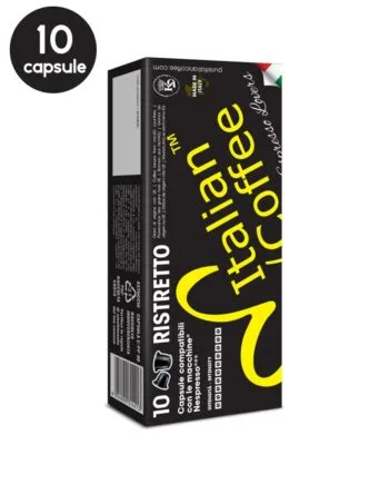 10 Capsule Italian Coffee Espresso Ristretto – Compatibile Nespresso 10 Capsule Italian Coffee Espresso Ristretto – Compatibile Nespresso