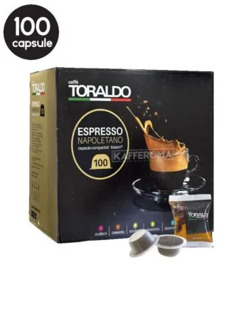 100 Capsule Caffe Toraldo Gourmet - Compatibile Bialetti