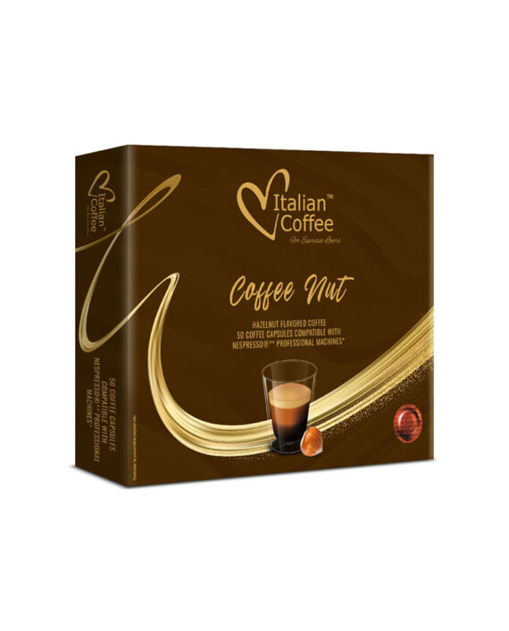 50 Capsule Italian Coffee Alune - Compatibile Nespresso Professional