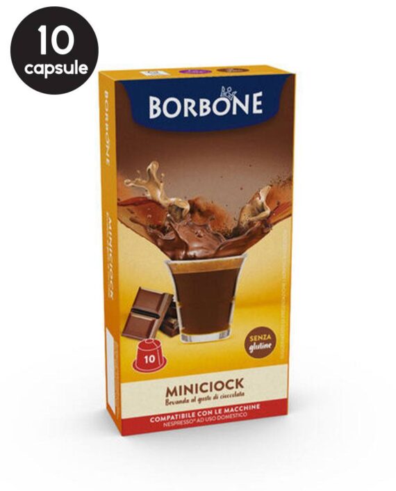 10 Capsule Borbone Miniciock – Compatibile Nespresso