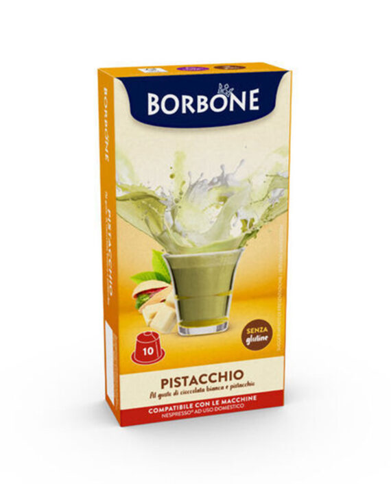 10 Capsule Borbone Pistacchio – Compatibile Nespresso