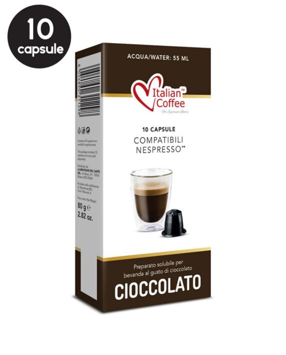 10 Capsule Italian Coffee Miniciok – Compatibile Nespresso