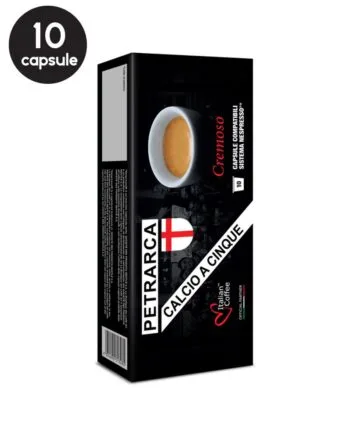 10 Capsule Italian Coffee Petrarca Cremoso – Compatibile Nespresso 10 Capsule Italian Coffee Petrarca Cremoso – Compatibile Nespresso