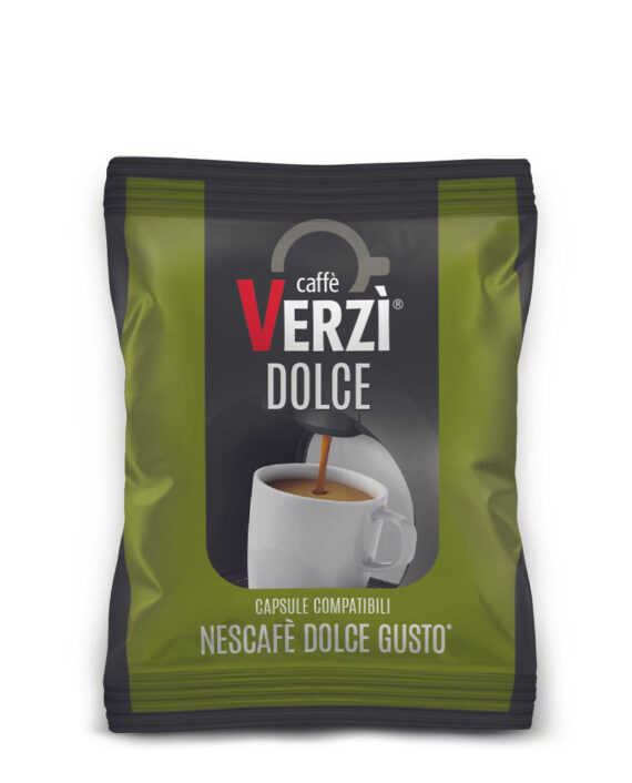 50 Capsule Verzi Aroma Dolce - Compatibile Dolce Gusto