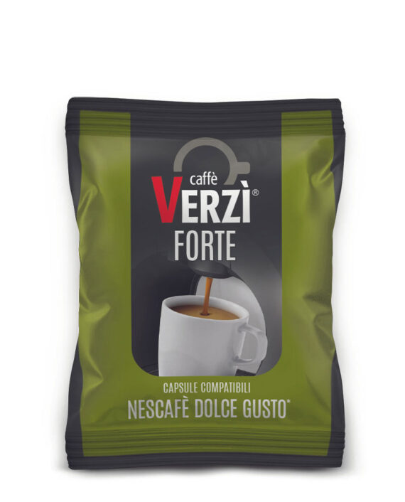 50 Capsule Verzi Aroma Forte - Compatibile Dolce Gusto