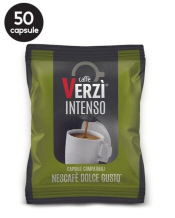 50 Capsule Verzi Aroma Intenso - Compatibile Dolce Gusto