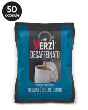 50 Capsule Verzi Decaffeinato - Compatibile Dolce Gusto