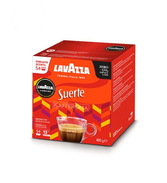 54 Capsule Lavazza A Modo Mio - Espresso Suerte