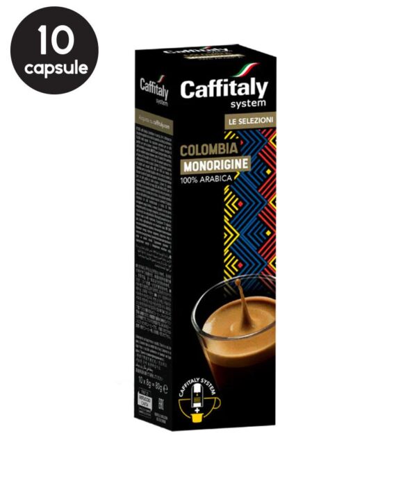 10 Capsule Caffitaly Colombia - Compatibile Cafissimo / Caffitaly / BeanZ