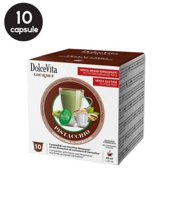 10 Capsule DolceVita Fistic - Compatibile Nespresso