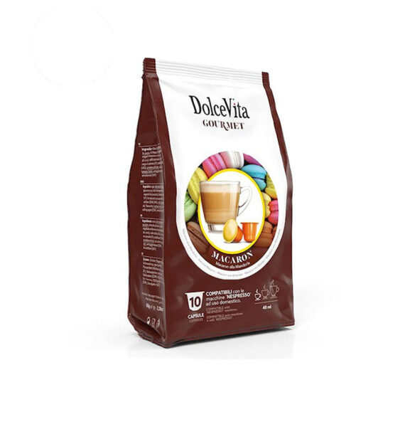 10 Capsule DolceVita Macaron - Compatibile Nespresso