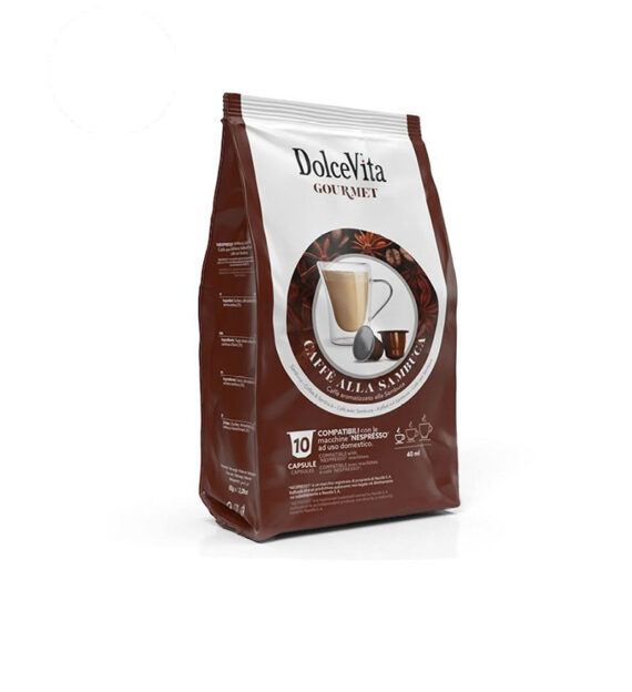10 Capsule DolceVita Sambuca - Compatibile Nespresso