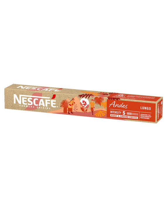 10 Capsule Nescafe Andes Lungo - Compatibile Nespresso