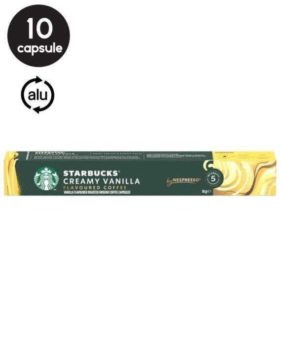 10 Capsule Starbucks Creamy Vanilla - Compatibile Nespresso