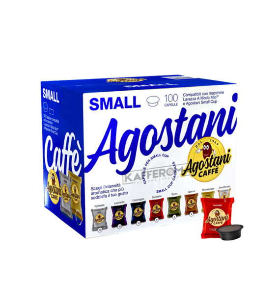 100 Capsule Agostani Caffe Donatello – Compatibile A Modo Mio