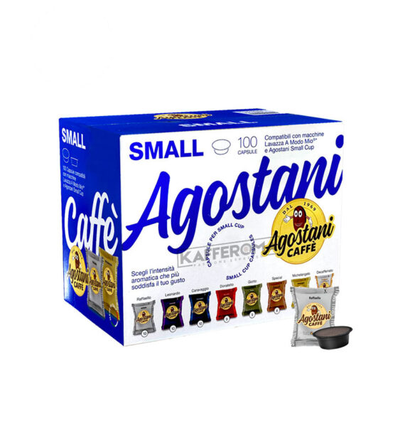 100 Capsule Agostani Caffe Raffaello – Compatibile A Modo Mio