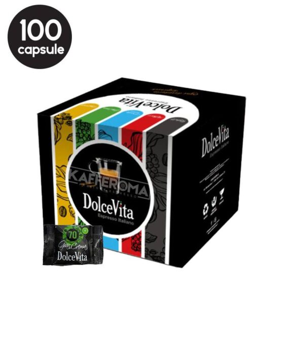 100 Capsule Dolce Vita Gran Crema – Compatibile Espresso Point