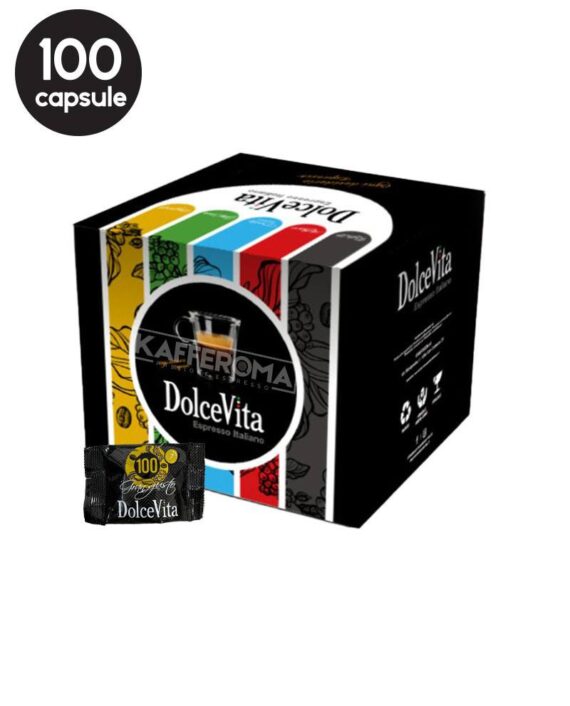 100 Capsule Dolce Vita Gran Gusto – Compatibile Espresso Point