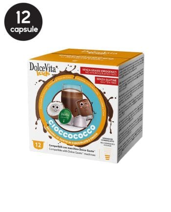 12 Capsule DolceVita Cioccococco- Compatibile Dolce Gusto