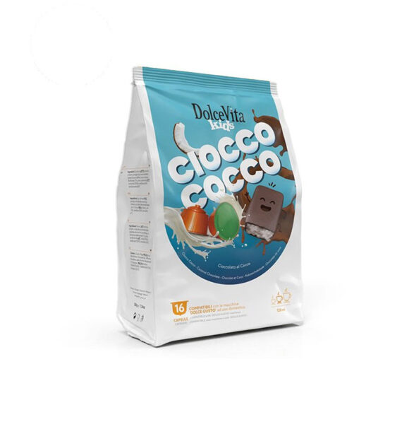 16 Capsule DolceVita Cioccococco- Compatibile Dolce Gusto