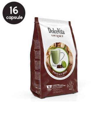 16 Capsule DolceVita Fistic - Compatibile A Modo Mio