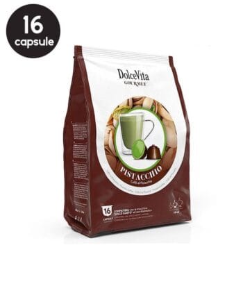 16 Capsule DolceVita Fistic - Compatibile Dolce Gusto
