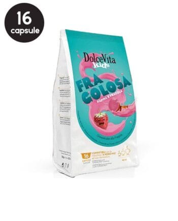 16 Capsule DolceVita Fragolosa - Compatibile A Modo Mio