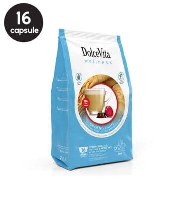 16 Capsule DolceVita Ginseng Light - Compatibile A Modo Mio