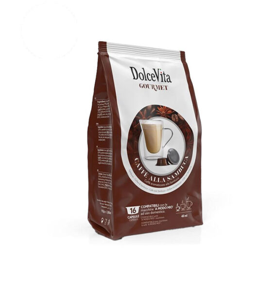 16 Capsule DolceVita Sambuca - Compatibile A Modo Mio