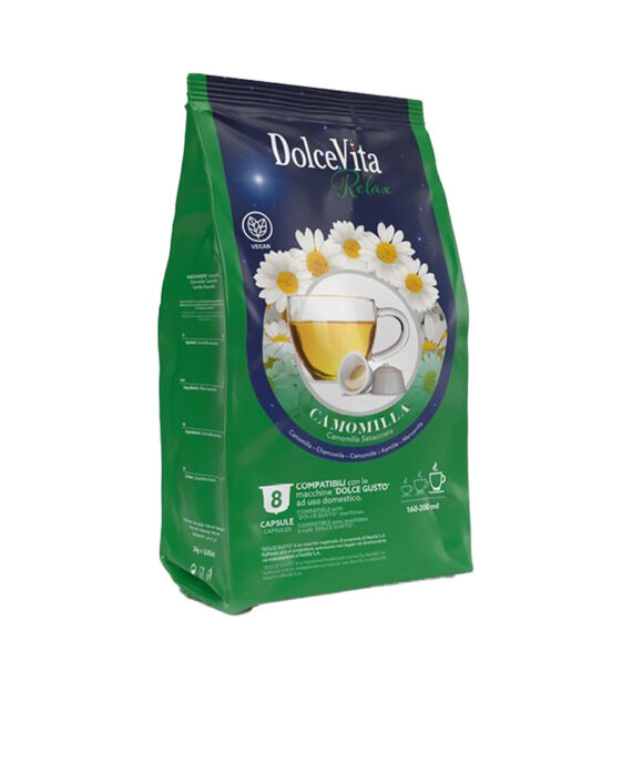 8 Capsule DolceVita Ceai Musetel - Compatibile Dolce Gusto