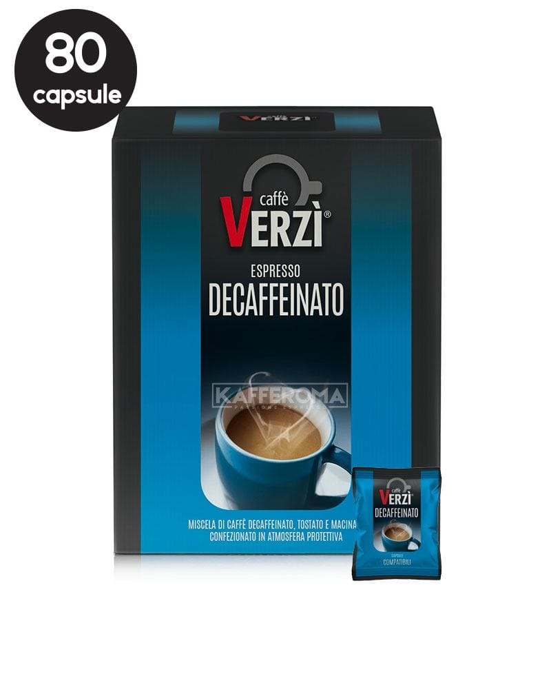 80 Capsule Caffe Verzi Decaffeinato - Compatibile Cafissimo / Caffitaly / BeanZ 80 Capsule Caffe Verzi Decaffeinato - Compatibile Cafissimo / Caffitaly / BeanZ