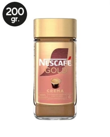 Cafea Instant Nescafe Gold Crema 200 gr.