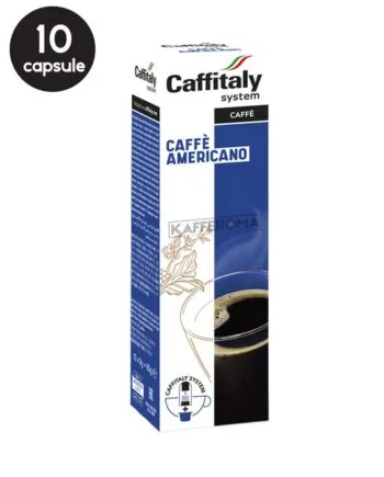 10 Capsule Caffitaly Caffe Americano - Compatibile Cafissimo / Caffitaly / BeanZ