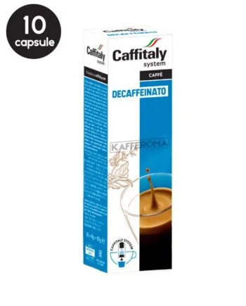 10 Capsule Caffitaly Decaffeinato - Compatibile Cafissimo / Caffitaly / BeanZ