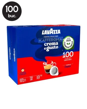 100 Paduri Lavazza Crema e Gusto Classico - Compatibile ESE44