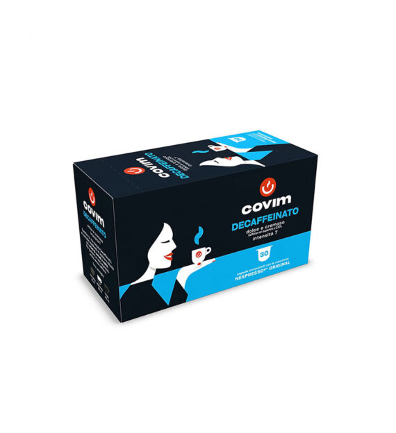 30 Capsule Covim Espresso Decaffeinato - Compatibile Nespresso