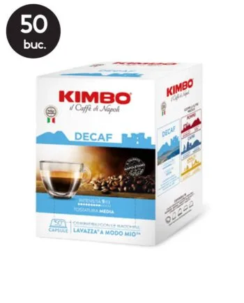 50 Capsule Kimbo Decaffeinato – Compatibile A Modo Mio