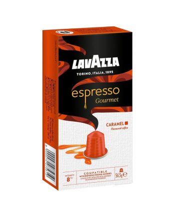 10 Capsule Aluminiu Lavazza Caramel – Compatibile Nespresso – Kafferoma