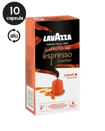 10 Capsule Aluminiu Lavazza Caramel – Compatibile Nespresso 10 Capsule Aluminiu Lavazza Caramel – Compatibile Nespresso