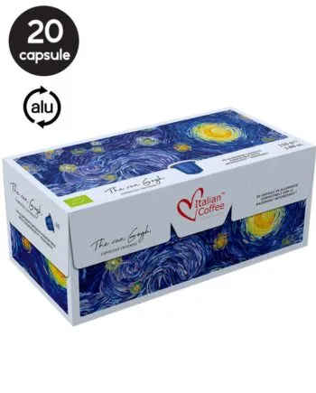 20 Capsule Aluminiu Italian Coffee Van Gogh – Compatibile Nespresso