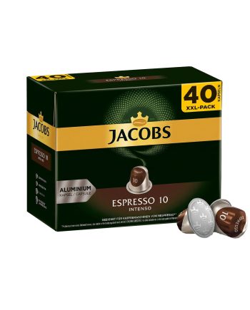 40 Capsule Jacobs Espresso Intenso - Compatibile Nespresso 40 Capsule Jacobs Espresso Intenso - Compatibile Nespresso – Kafferoma