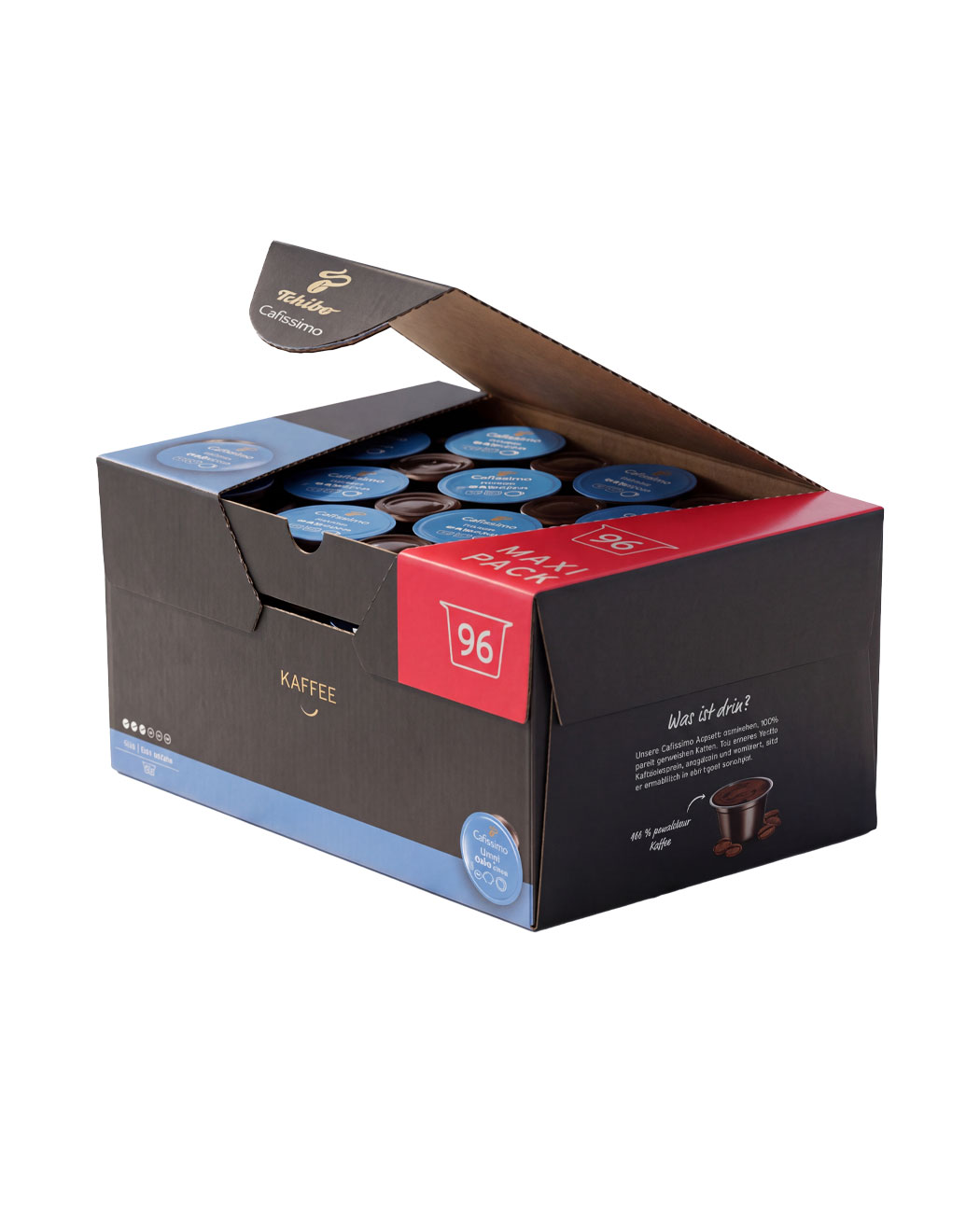 96 Capsule Maxi Pack Tchibo Cafissimo Caffe Fine Aroma Mild 96 Capsule Maxi Pack Tchibo Cafissimo Caffe Fine Aroma Mild – Kafferoma