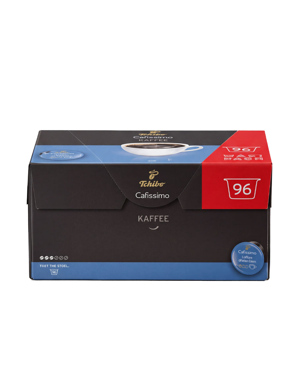 96 Capsule Maxi Pack Tchibo Cafissimo Caffe Fine Aroma Mild 96 Capsule Maxi Pack Tchibo Cafissimo Caffe Fine Aroma Mild, imaginea 2 – Kafferoma