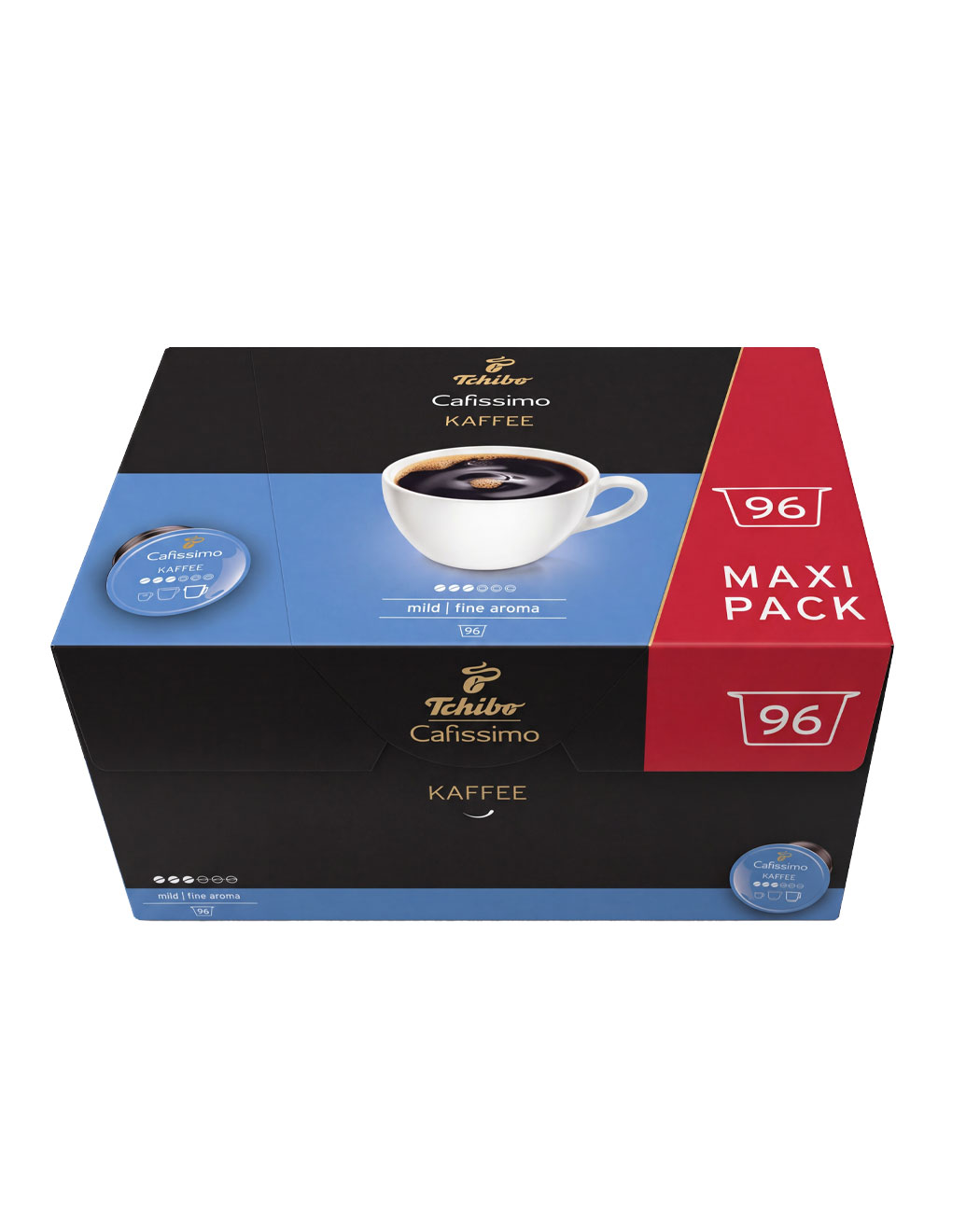 96 Capsule Maxi Pack Tchibo Cafissimo Caffe Fine Aroma Mild 96 Capsule Maxi Pack Tchibo Cafissimo Caffe Fine Aroma Mild, imaginea 4 – Kafferoma