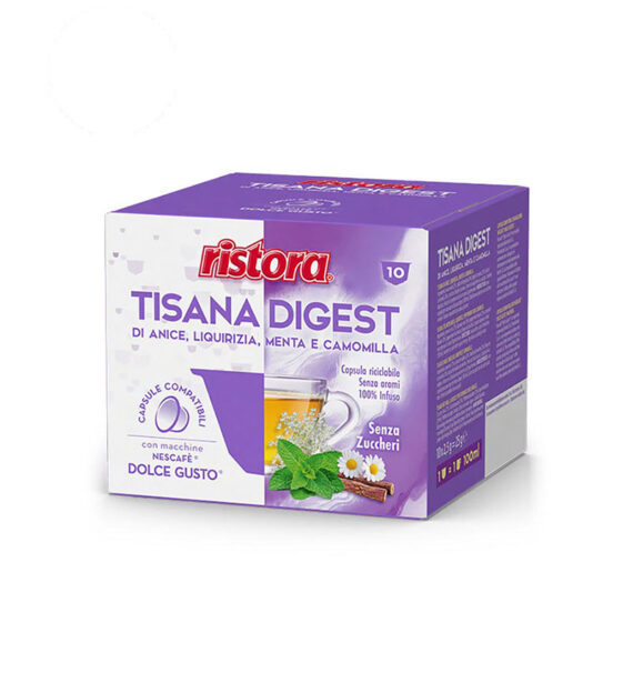 10 Capsule Ristora Ceai de Plante - Compatibile Dolce Gusto