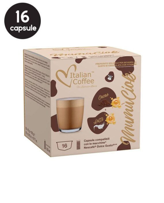 16 Capsule Italian Coffee Mumuciok - Compatibile Dolce Gusto