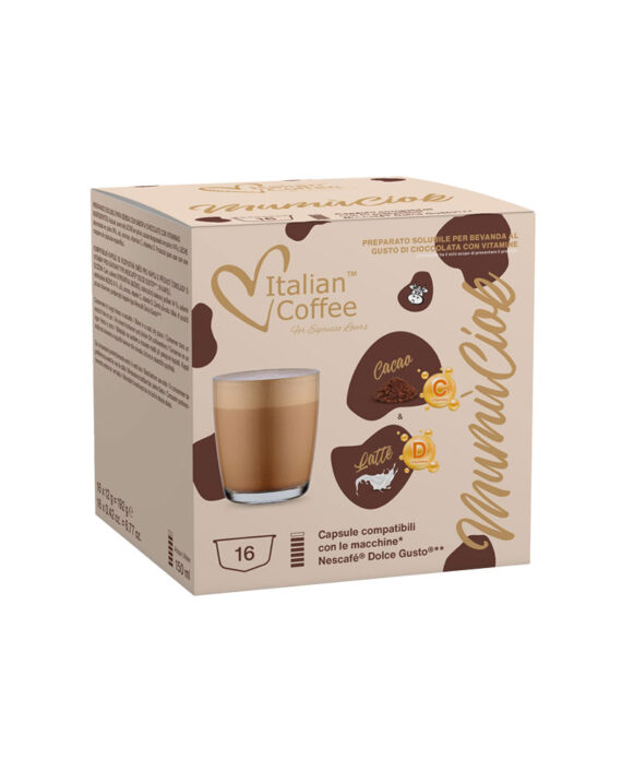 16 Capsule Italian Coffee Mumuciok - Compatibile Dolce Gusto